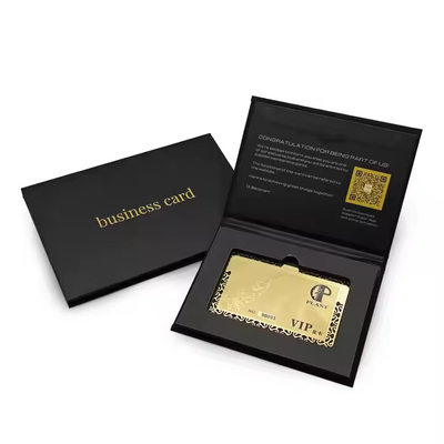 ซื้อ ชิป RFID ที่น่าจดจํา บัตรธุรกิจโลหะ Ntag215 การ์ด ความหนา 0.76 มม online manufacture