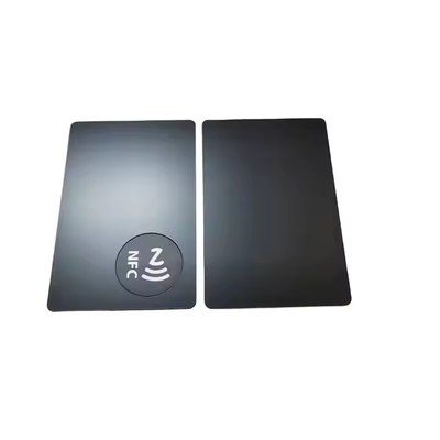 ซื้อ การ์ด NFC เหล็กไร้สแตนเลสลาย การ์ด NFC โลหะเปล่าที่มีชิปเคลือบ online manufacture
