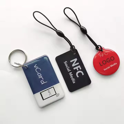 ซื้อ สติ๊กเกอร์ NFC กันน้ํา บัตรธุรกิจ 13.56MHz ความหนา 0.76mm online manufacture