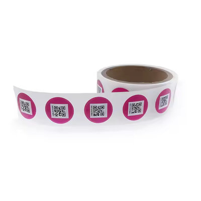 ซื้อ รหัส QR ที่กําหนดเอง พิมพ์ RFID แท็กติดต่อ สามารถเขียนโปรแกรมได้ NTAG213 สติ๊กเกอร์ online manufacture