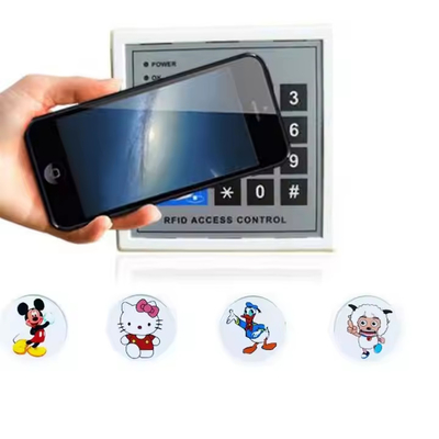 ซื้อ โปรแกรมได้ Social Media Tags กันน้ํา NFC โทรศัพท์สติ๊กเกอร์ NTAG213 online manufacture