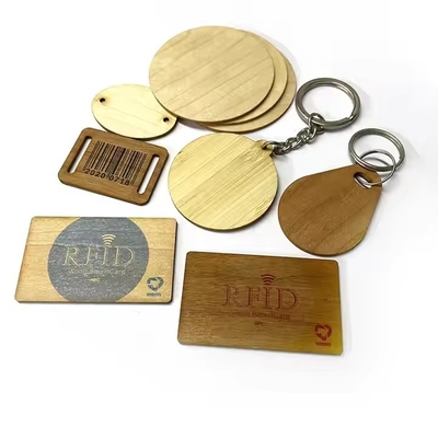 ซื้อ แท็ก RFID NFC ไม้กันน้ํา Ntag 213 215 RFID แท็กกระเป๋าเดินทางไม้ online manufacture