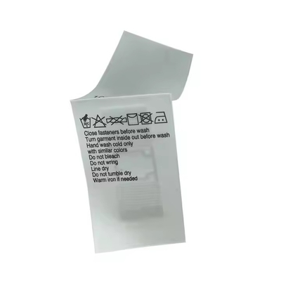 ซื้อ เครื่องหมาย RFID UHF ที่กําหนดเอง แท็กเสื้อผ้า แท็กซักรีด แท็กดูแล online manufacture