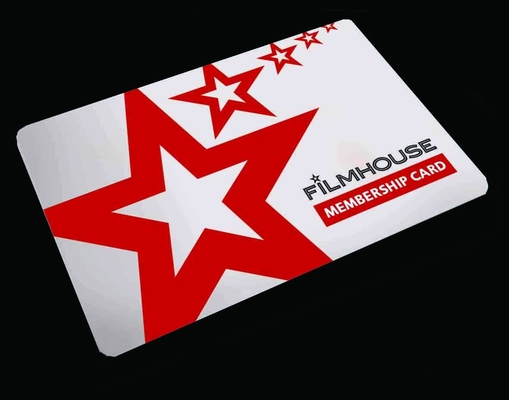 การสตริปแบบร้อน PVC การ์ดของขวัญ พลาสติก CR80 การ์ด PVC หน้าผิวเนียนแมท