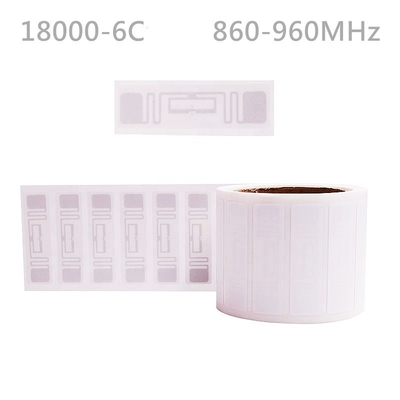 ระยะยาว ISO 18000-6c UHF RFID Inlay Label การจัดการทรัพย์สิน RFID Tag