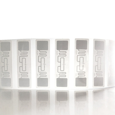 HF RFID Label Tag RFID Book Labels สําหรับบริหารห้องสมุดที่มีความจําขนาดใหญ่