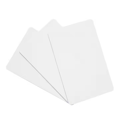 การ์ด Rfid ขาวที่พิมพ์ได้ 13.56MHz ได้รับการรับรองจาก ISO9001