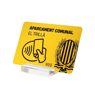 สัญลักษณ์การ์ด RFID CR80 การ์ดธุรกิจที่คัดเลือกเพื่อการเป็นสมาชิกที่จงรักภักดี
