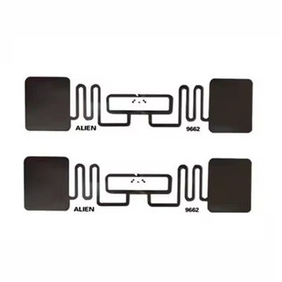 UHF Transparent PVC Aluminum Etched PET Wet Inlay RFID Tag มีให้เลือกหลายขนาด