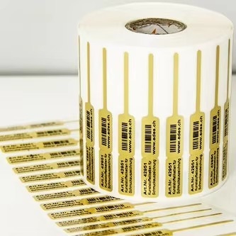 UHF RFID เครื่องประดับ RFID เครื่องระบุความปลอดภัย RFID สติ๊กเกอร์ ราคา แท็ก PVC/PET